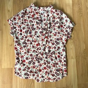 Beach Lunch Lounge Floral Shirt